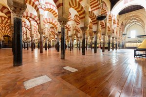 Cordoba, Spain. Interior of the Mosque